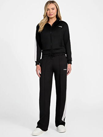 Guess Yarrow Kadın Siyah Aktif Scuba Eşofman Altı V5GB12KCRU2-JBLK