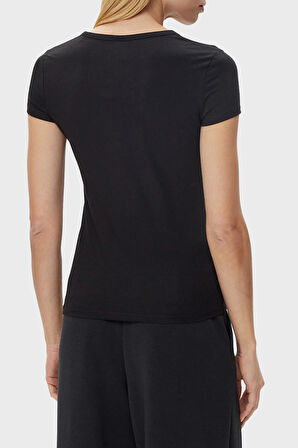 Guess Bayan T Shirt V5GI20 J1314 JBLK