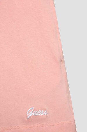 Guess Kadın Turuncu Iris Jersey Şort