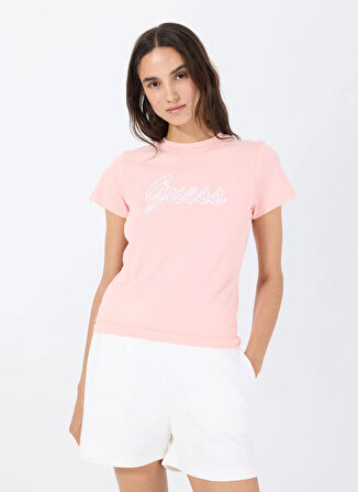 Guess T-Shirt, XS, Pembe