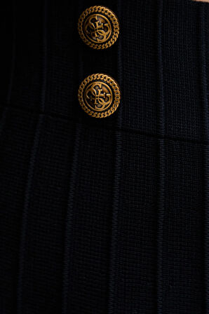 Guess Emmie Kadın Lacivert Triko Etek W5YD65Z0130-G7V2