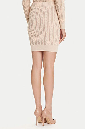 Guess Giselle Kadın Çok Renkli Kalem Triko Etek W5YD68Z3OU0-F0YH