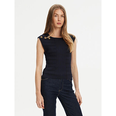 Guess Emmie Kadın Lacivert Triko W5YR10Z0130-G7V2