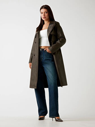Guess Carmen Kadın Kahverengi Trençkot W5YL32WHGT0-F1GQ