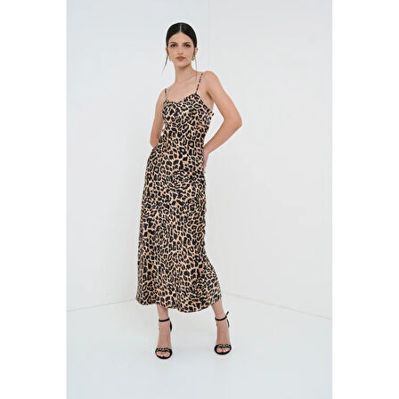 Guess Tullia Kadın Çok Renkli Elbise W5YK35WHEZ2-P1MO