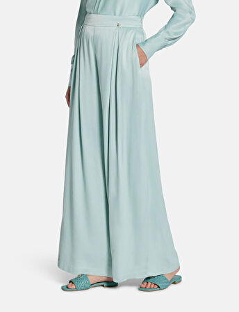 Guess Kadın Pembe Claire Bol Paça Pantolon