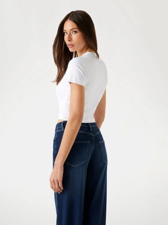Logy Kadın Slim Fit T-Shirt
