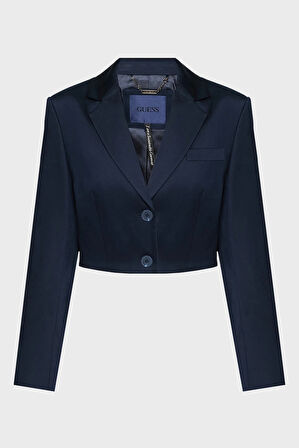 Guess Apolline Kadın Lacivert Blazer W5YN11WHG92-G7V2