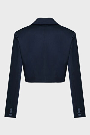 Guess Apolline Kadın Lacivert Blazer W5YN11WHG92-G7V2