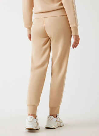 Guess Yüksek Bel Standart Krem Kadın Pantolon New Victoire Kadın Scuba Pantolon