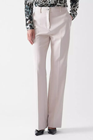 Guess New Carla Kadın Ekru Slim Fit Pantolon W5YB00WH9Y2-G9M1