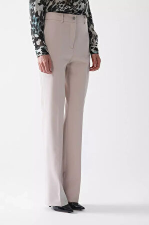 Guess New Carla Kadın Ekru Slim Fit Pantolon W5YB00WH9Y2-G9M1