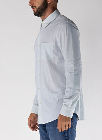 Guess Sunset Erkek Mavi Slim Fit Gömlek M4RH34WFKM0-S7AC