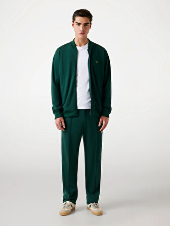 Guess Interlock Erkek Yeşil Sweatshirt M5YQ04KCBR2-G8U1