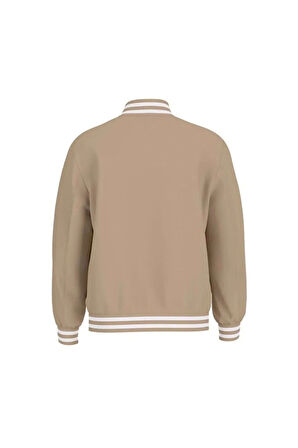 Guess Emblem Erkek Bej Bomber Ceket M5YL18WHEY0-G1FE