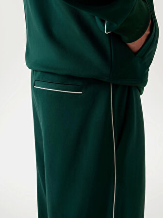 Guess Interlock Erkek Yeşil Slim Fit Eşofman Altı M5YB18KCBR2-G8U1