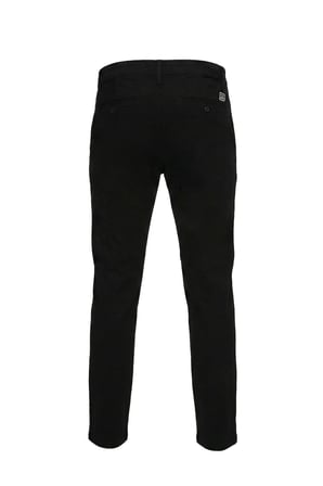 Erkek Angels Slim Fit Chino Pantolon - Siyah | 34/34