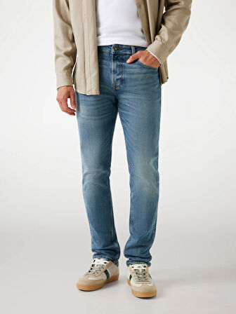 Guess Mason Erkek Mavi Regular Fit Jean M5YAR7D5QH1-GRD1