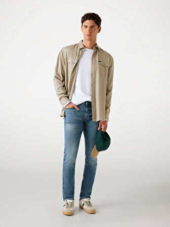 Guess Mason Erkek Mavi Regular Fit Jean M5YAR7D5QH1-GRD1