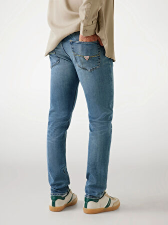 Guess Mason Erkek Mavi Regular Fit Jean M5YAR7D5QH1-GRD1