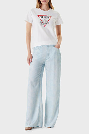 Guess Bayan T Shirt W5YI38 I3Z14 G011