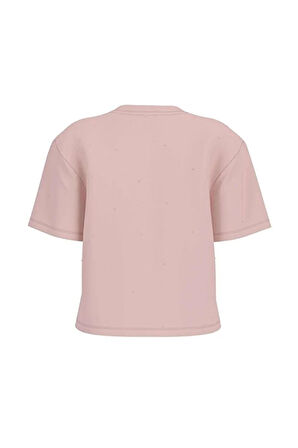 Guess Primula Kadın Pembe Aktif Boxy Fit T-Shirt V5GI00I3Z14-G6O1