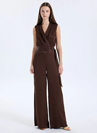 Guess Düz Beyaz Kadın Tulum Iva Kadın Tulum