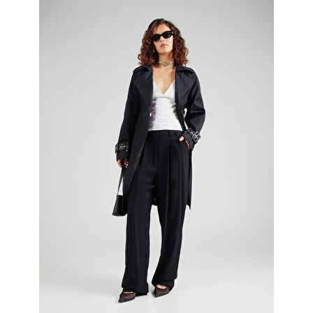 Guess Raphaelle Kadın Siyah Trençkot W5YL02WHDF1-JBLK