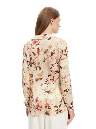 Guess Clouis Kadın Çok Renkli Relaxed Fit Gömlek W5YH0XWDW82-P1MN