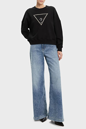 Guess Kadın Sweat W5YQ04 KC8I0 JBLK