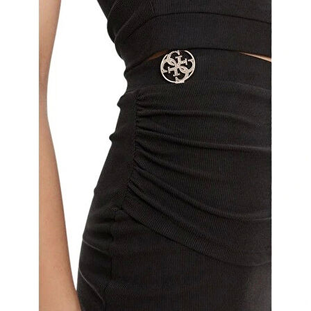 Guess Prisca Kadın Siyah Modal Karışımlı Kalem Etek W5YD64KAQL2-JBLK