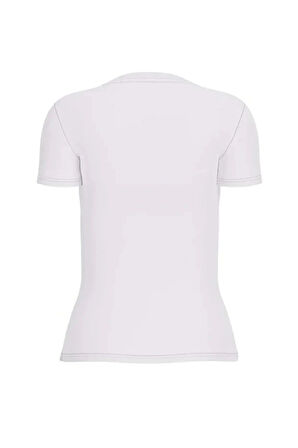 Guess Hot Kadın Beyaz Slim Fit T-Shirt W5YI16J1314-G011