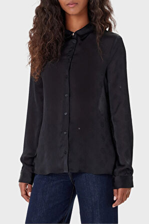 Guess Kadın Gömlek W5YH1A WHCR2 JBLK