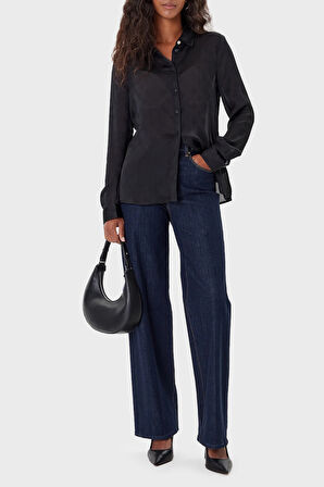 Guess Kadın Gömlek W5YH1A WHCR2 JBLK