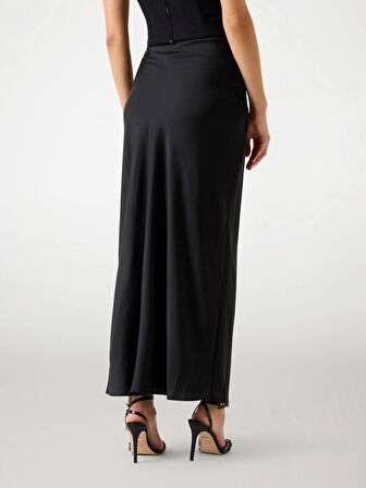 Guess Sibilla Kadın Siyah Kalem Etek W5YD55WF1T2-JBLK