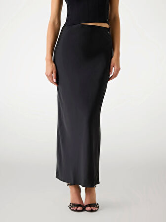 Guess Sibilla Kadın Siyah Kalem Etek W5YD55WF1T2-JBLK