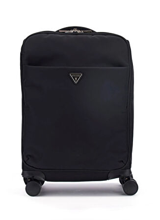 Guess Siyah Çekçekli Kumaş Valiz TWNN9676983