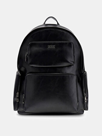 Guess Boston Erkek Siyah Sırt Çantası HMBOCAP5342-BLA