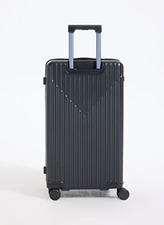 Guess Siyah Çekçekli Sert Valiz TMOLPCP5303