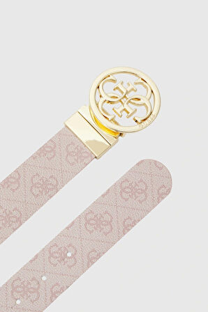 Guess Noelle Kadın Pembe Ayarlanabilir Çift Taraflı Kemer BW9166P4235-RWG