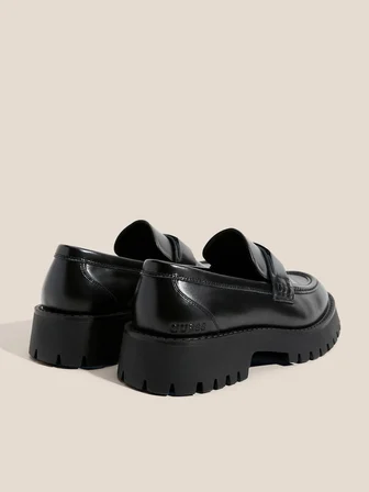 Guess Gorizia Erkek Siyah Deri Makosen FMTGORLEA14-BLACK