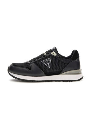 Erkek Island File Detaylı Sneaker - Siyah  | 42