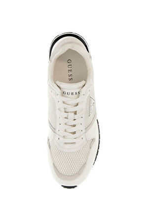 Erkek Island Panelli Sneaker - Beyaz | 44