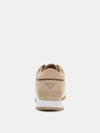 Guess Tresa Erkek Bej/Kahverengi Sneaker FMTTREELL12-BEIBR
