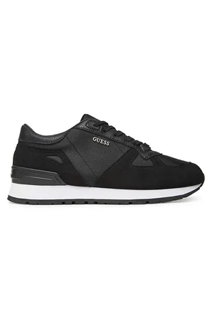 Erkek Tresa Panelli Sneaker - Siyah | 43