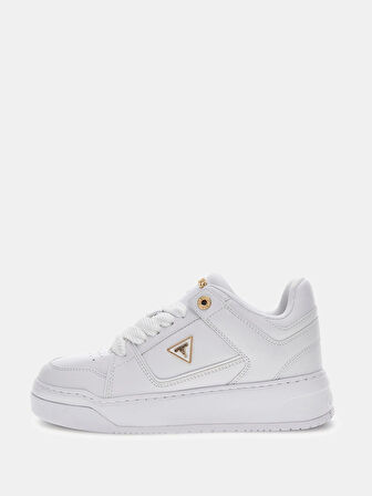 Guess Delove Kadın Beyaz Sneaker FLTDELELE12-WHITE