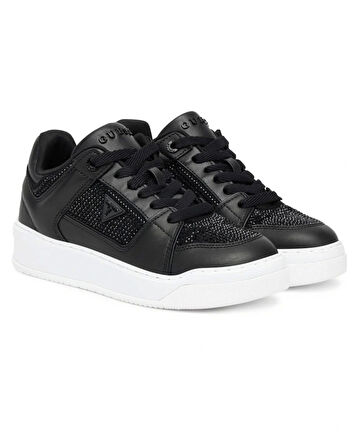 Guess Delove2 Kadın Siyah Sneaker FLTDL2LEA12-BLACK