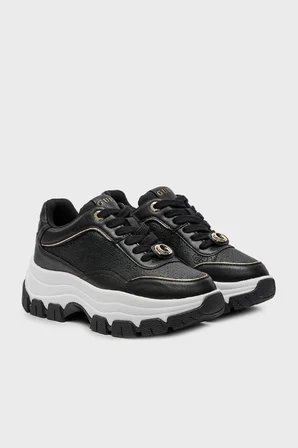 Guess Drift Kadın Siyah Sneaker FLTDRIELE12-BLACK
