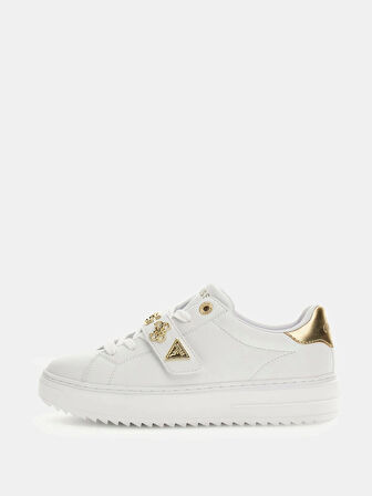 Guess Drift Kadın Beyaz Sneaker FLTDRIELE12-WHITE