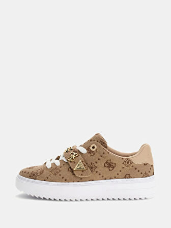 Guess Drift2 Kadın Krem Sneaker FLTDR2FAL12-MILK